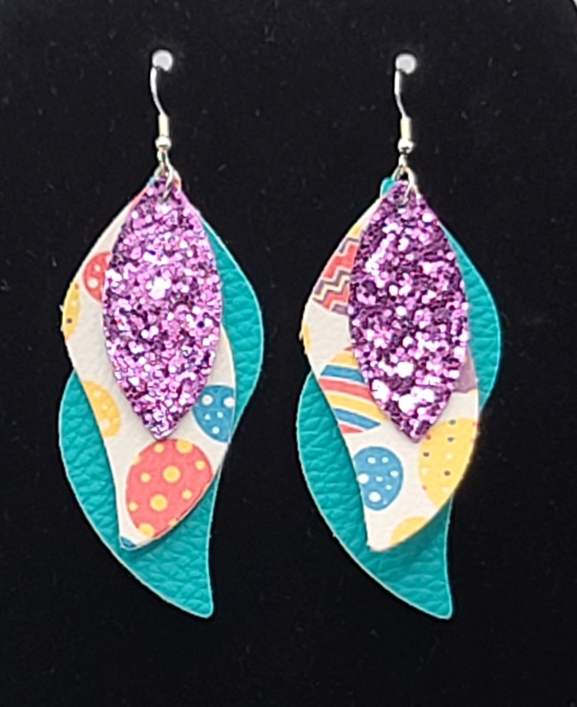 Easter Leather Earrings F