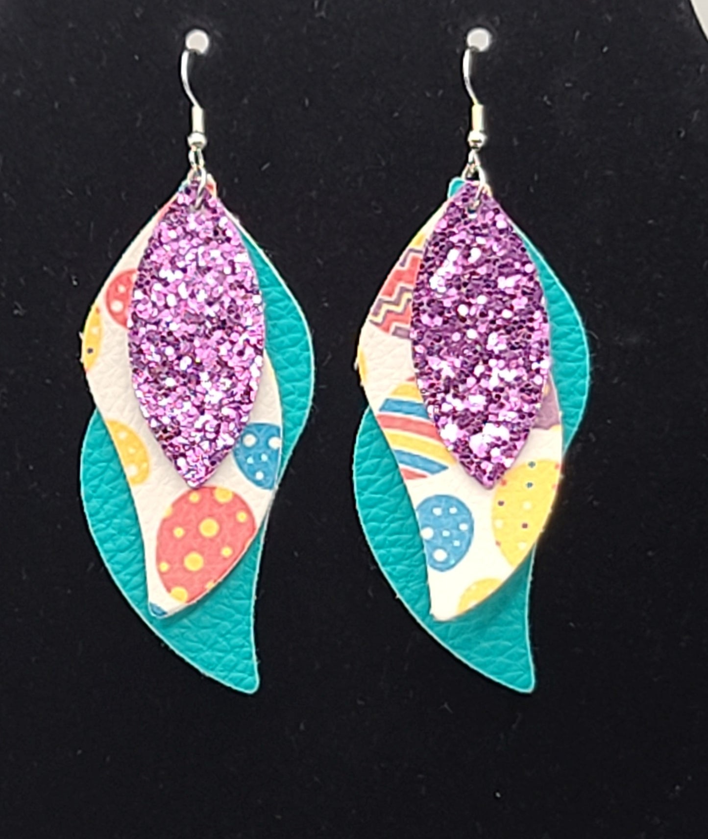 Easter Leather Earrings F