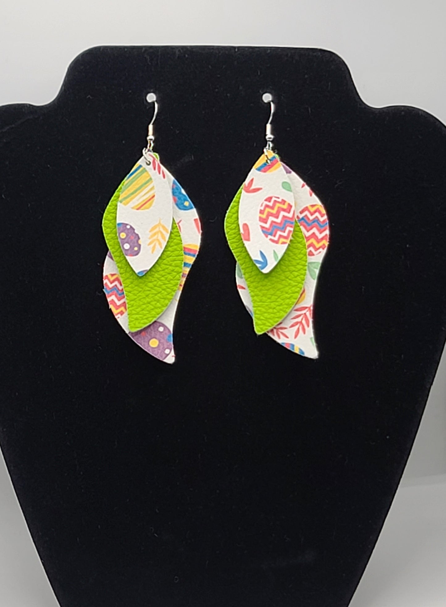 Easter Leather Earrings D