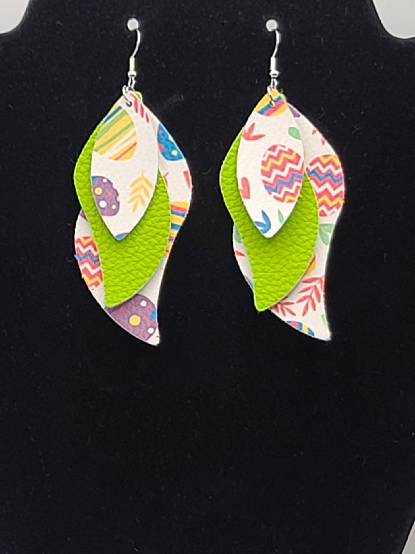 Easter Leather Earrings D