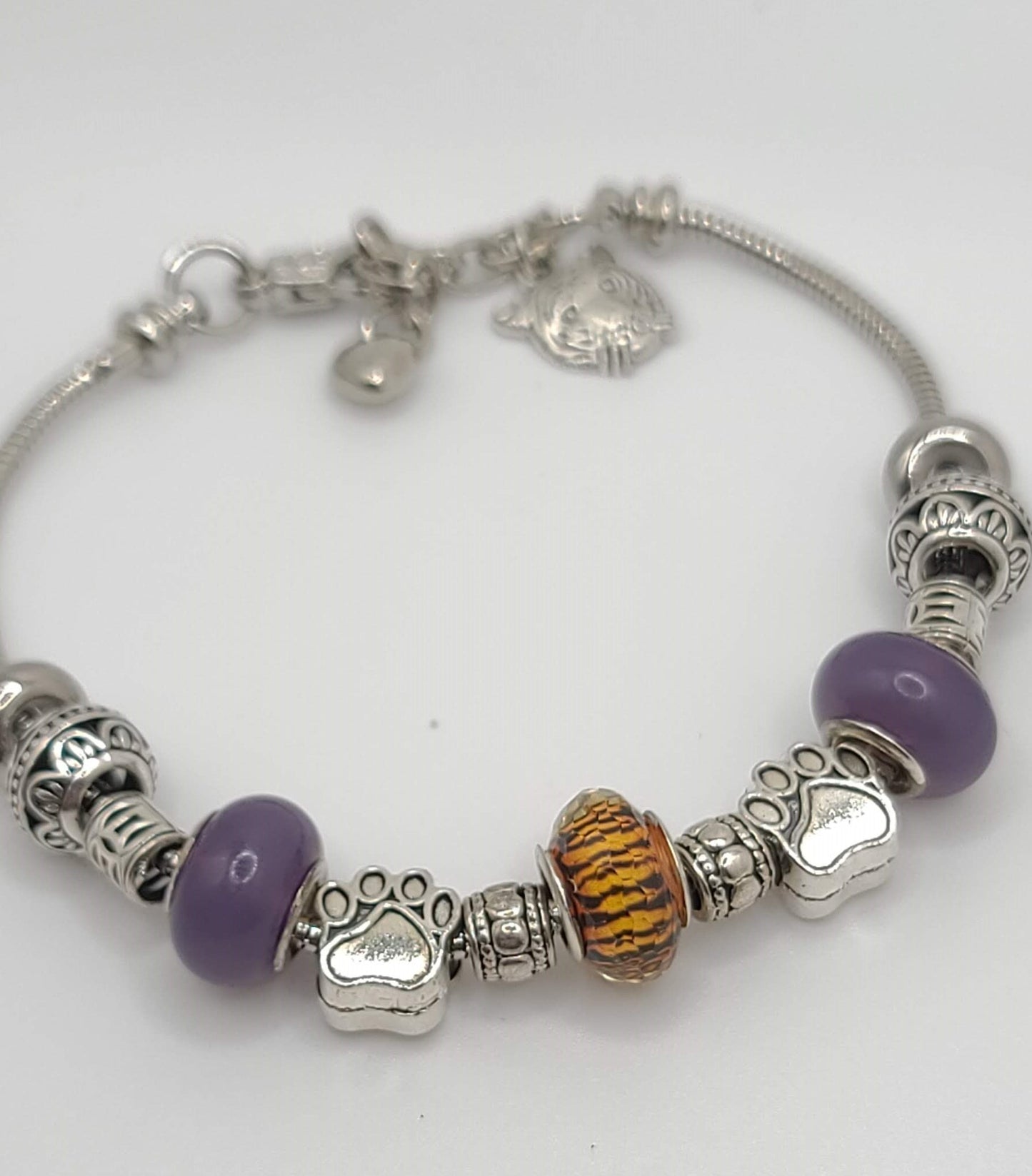 Geaux Bracelet Silver R