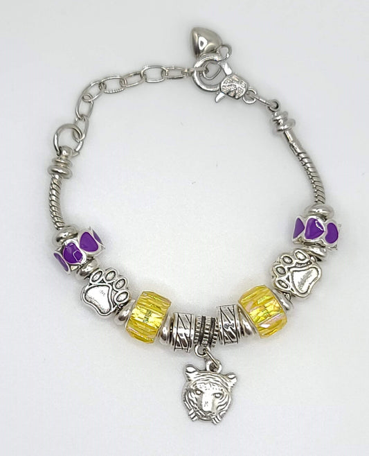 Geaux Bracelet Silver D