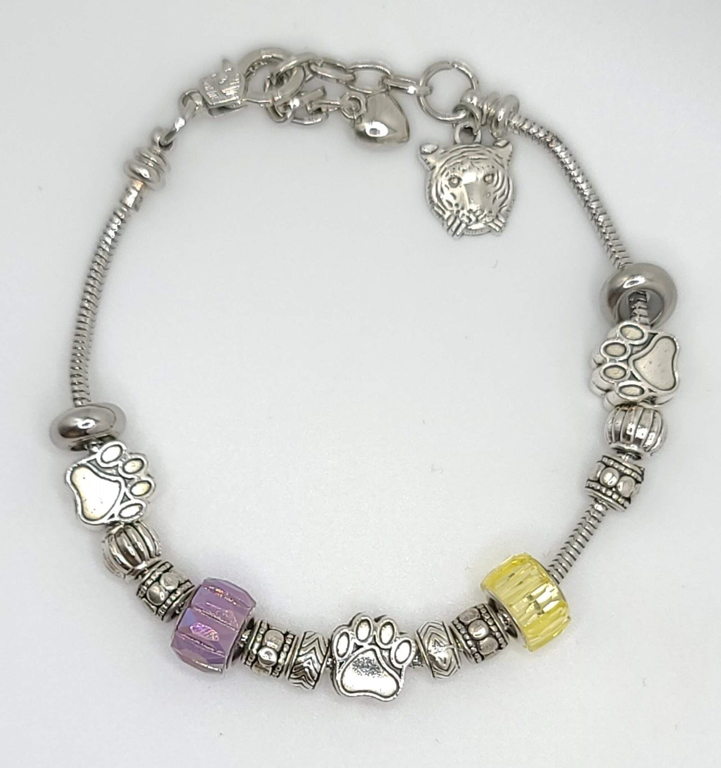 Geaux Bracelet Silver L