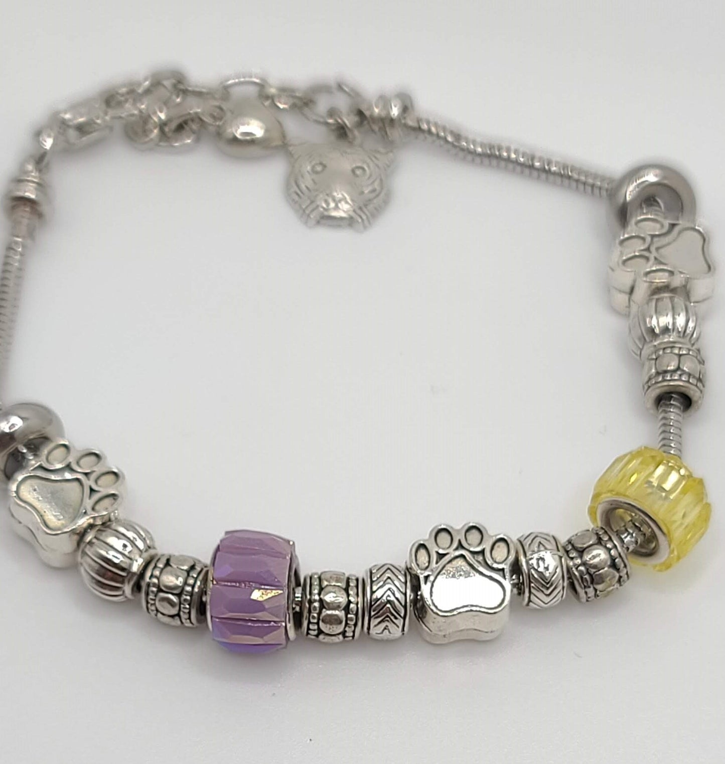 Geaux Bracelet Silver L