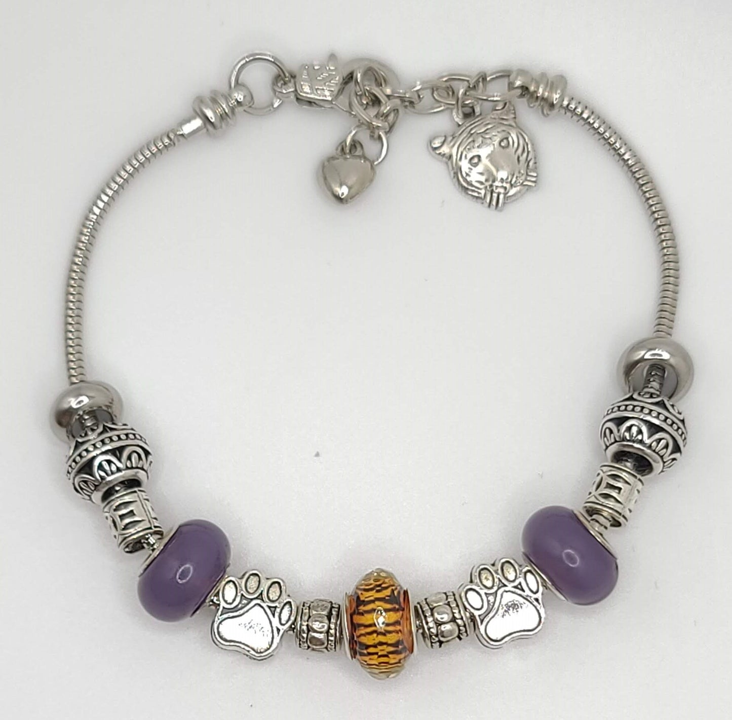 Geaux Bracelet Silver R