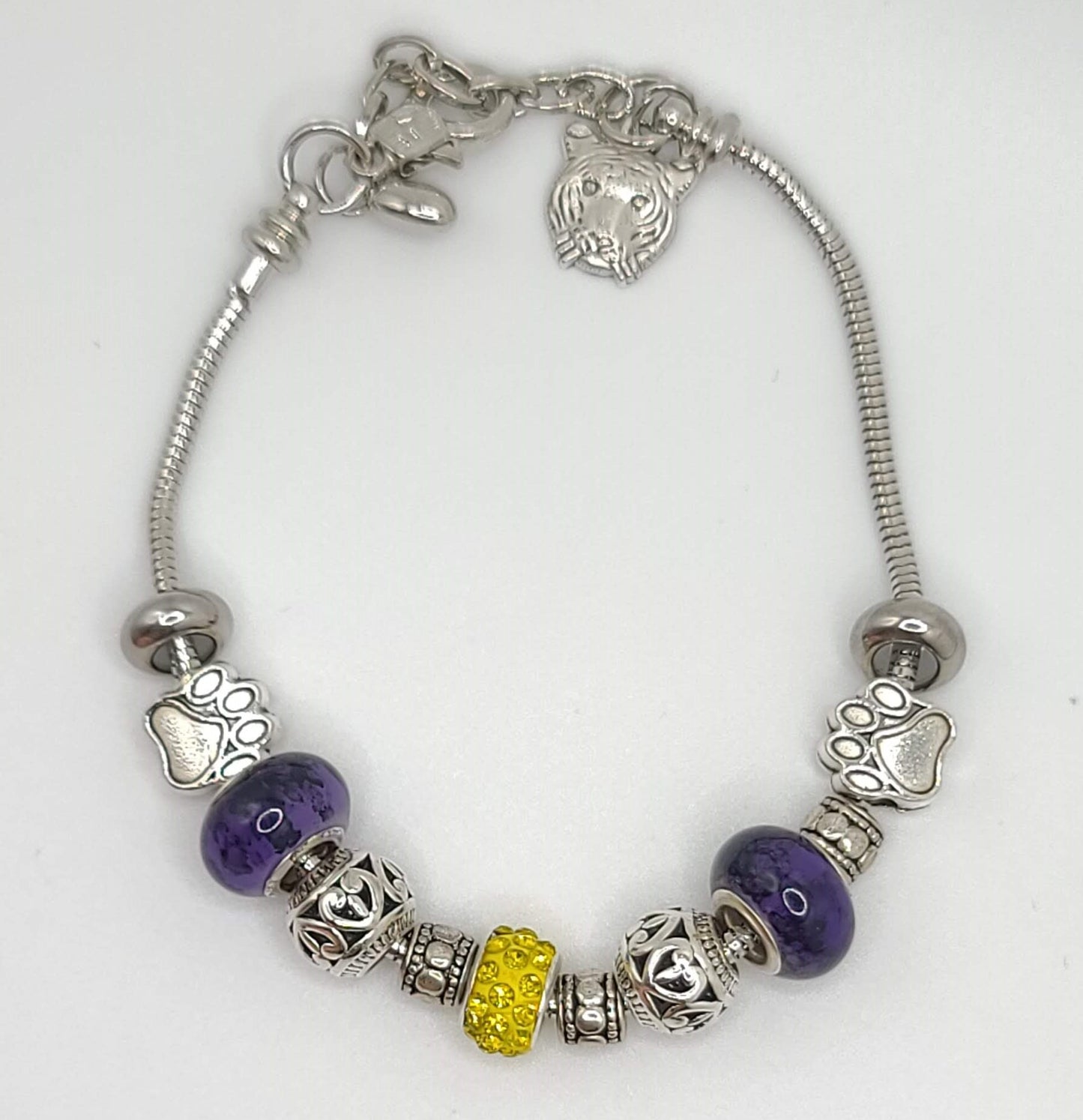 Geaux Bracelet Silver B