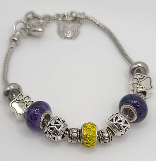 Geaux Bracelet Silver B