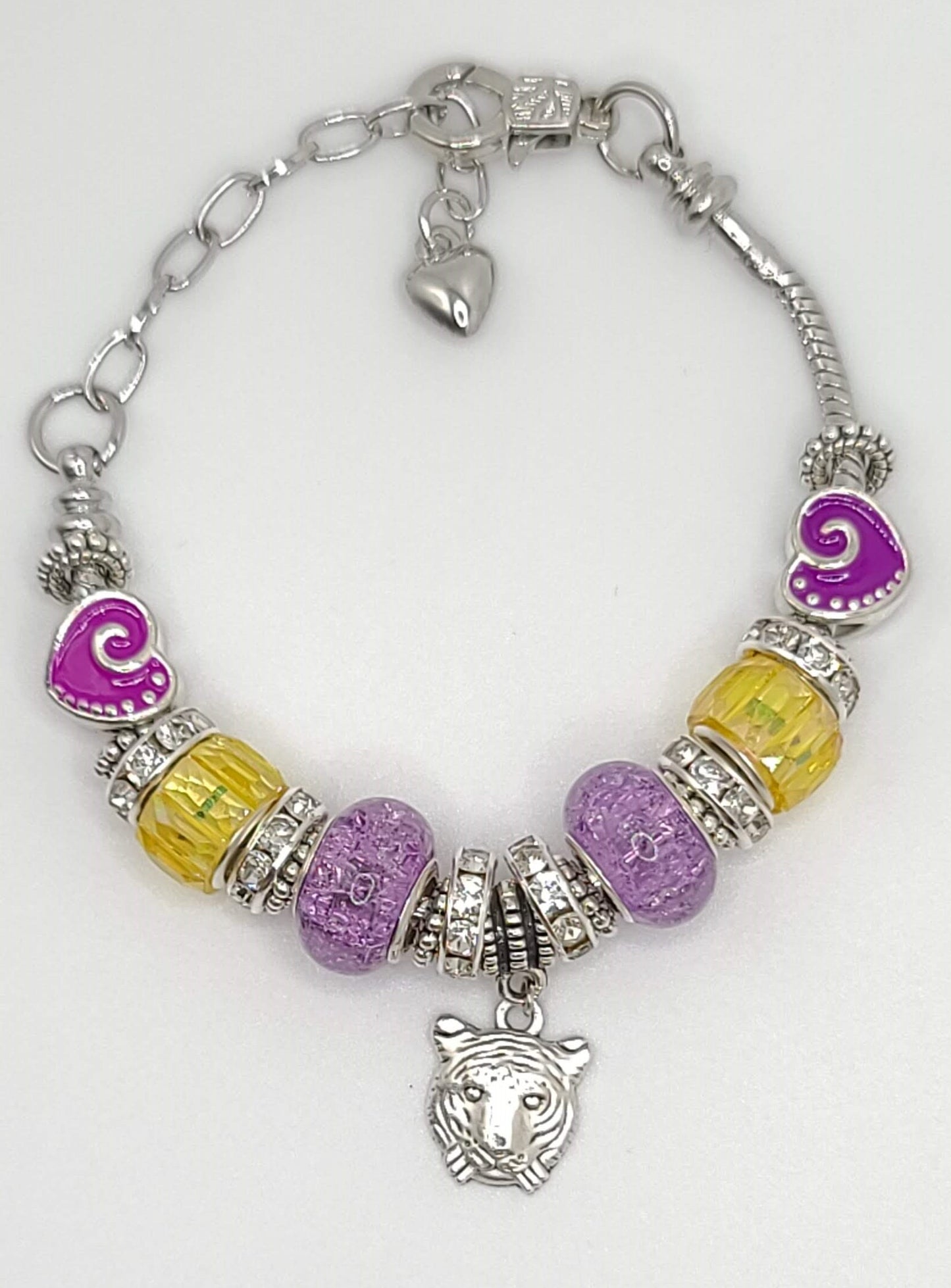 Geaux Bracelet Silver I