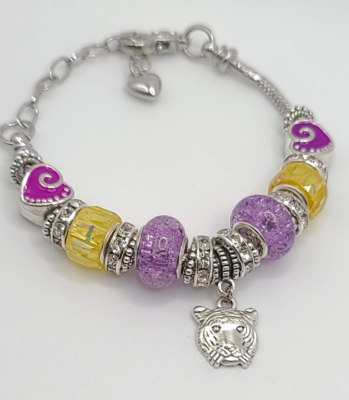 Geaux Bracelet Silver I