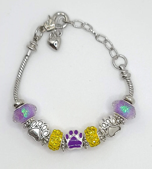 Geaux Bracelet Silver H