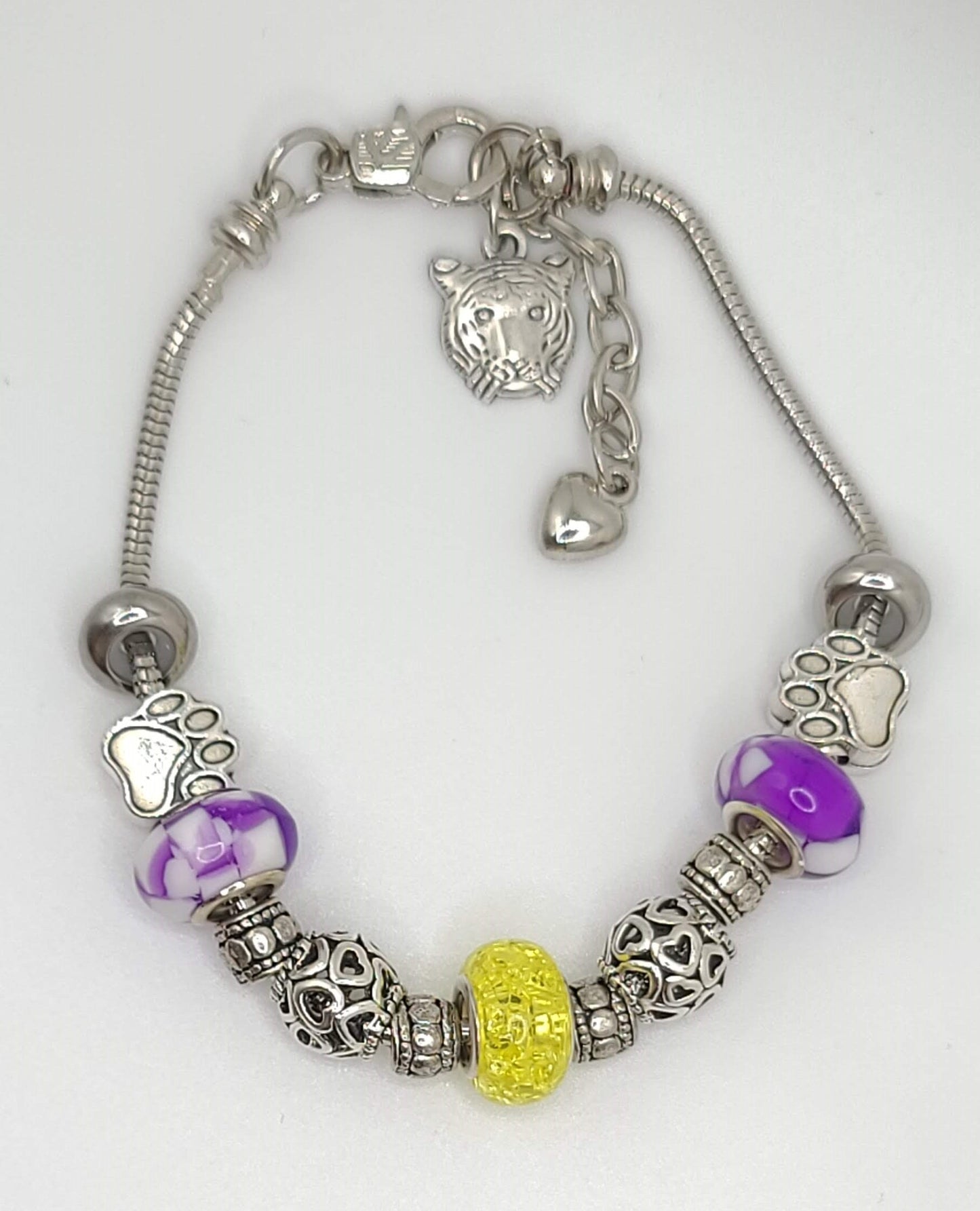 Geaux Bracelet Silver C